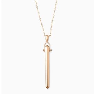 Stella & Dot Gold Rebel Pendant
